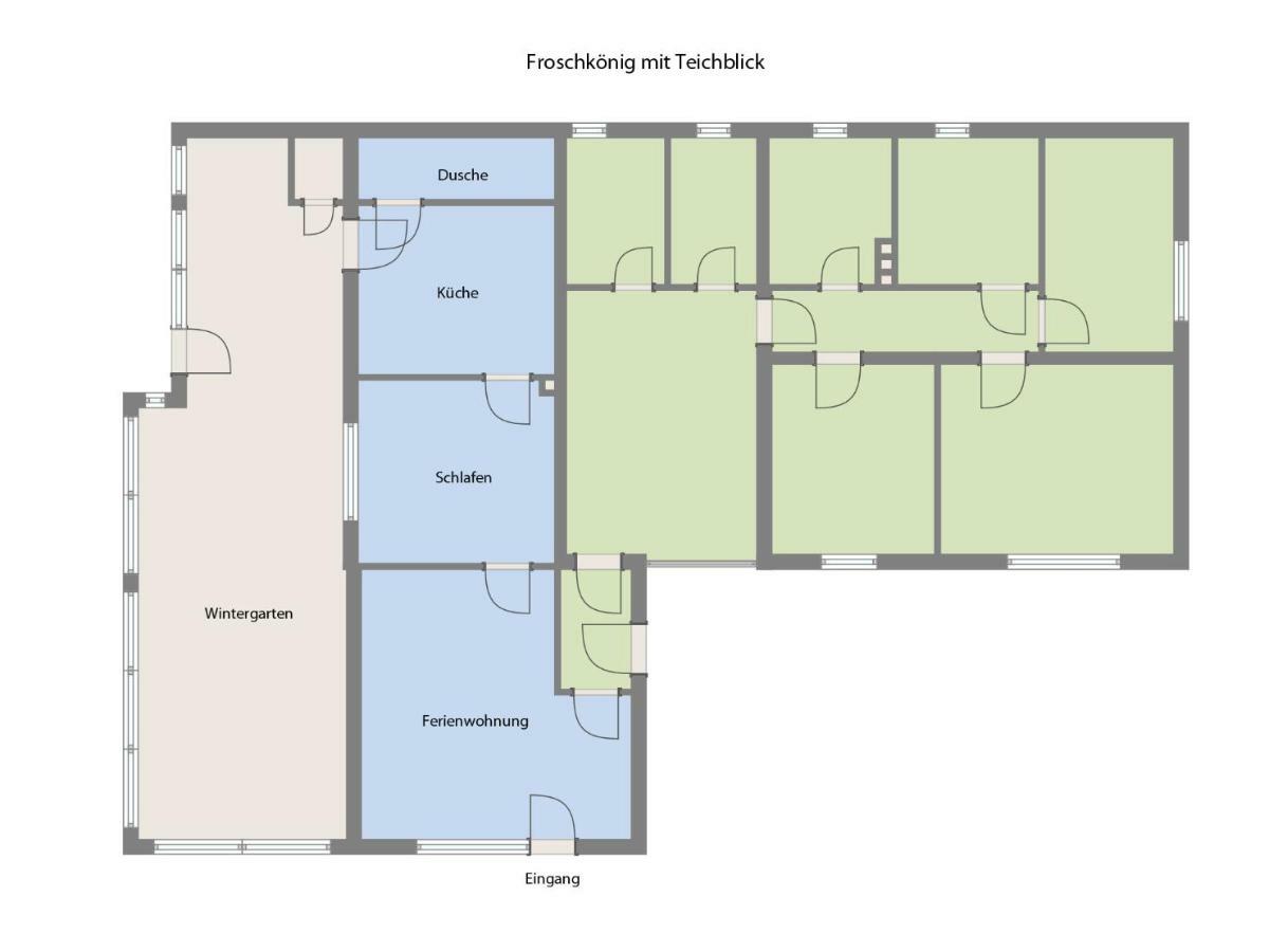 Apartament Froschkoenig Mit Teichblick Trendelburg Zewnętrze zdjęcie